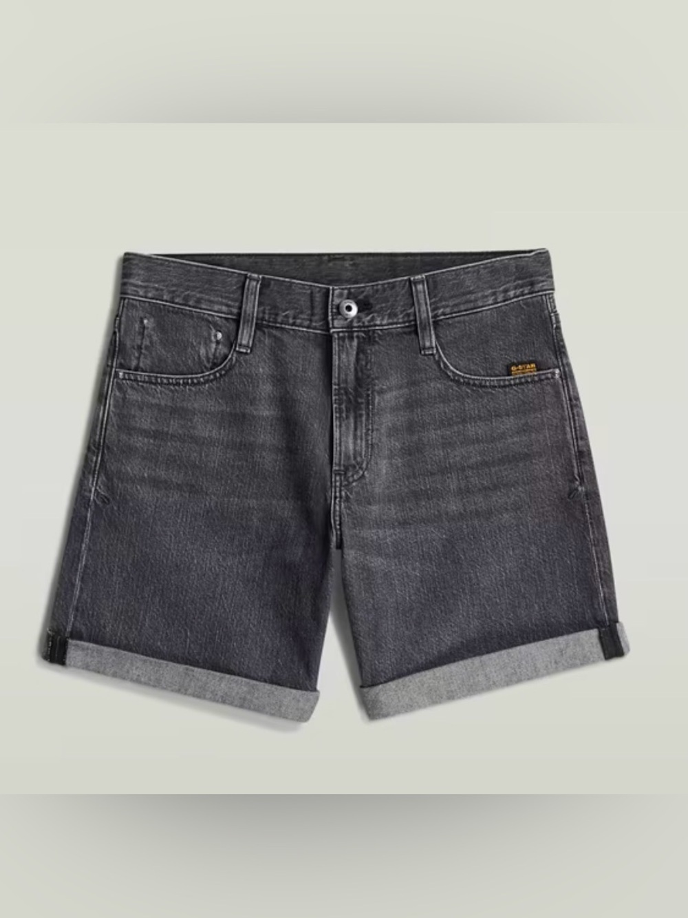 G-Star Judee Shorts Worn In Diorite Grey 28